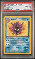 PSA 10 Austos Fossil 1.Edition 32/62 Deutsch