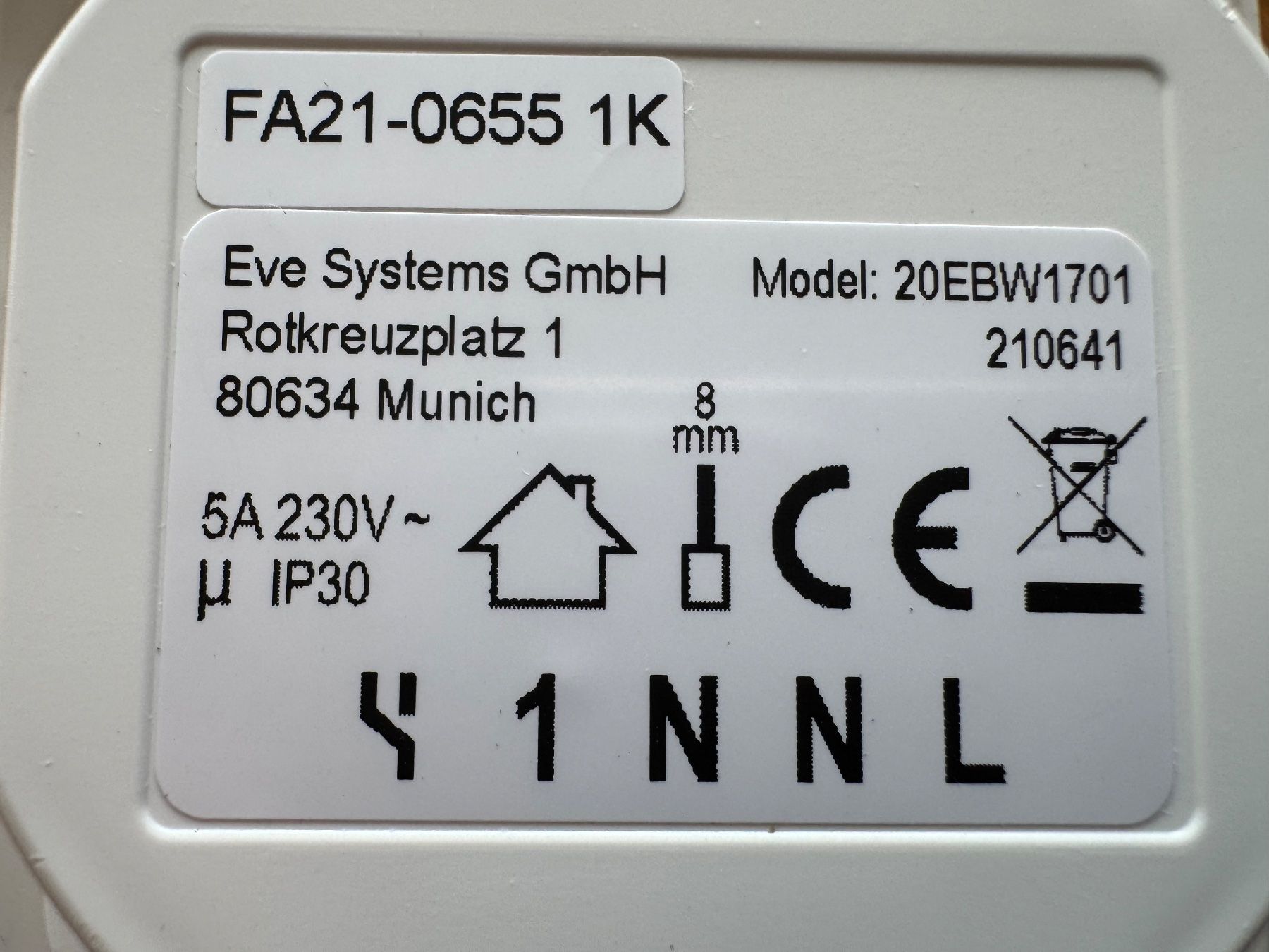 Interruttori: Eve Light Switch, Smarte Lichtschalter, 2 Stk, Apple HomeKit – Usato da Horriwil venduto da Marzocco1 1