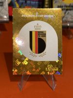 Panini FIFA World Cup 2006 Belgium sticker gilded mint