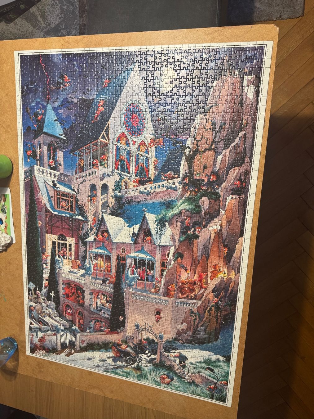 Puzzle: Puzzle Loup Castle of Horror 2000 – Usato da basel venduto da Bourbonnais 1