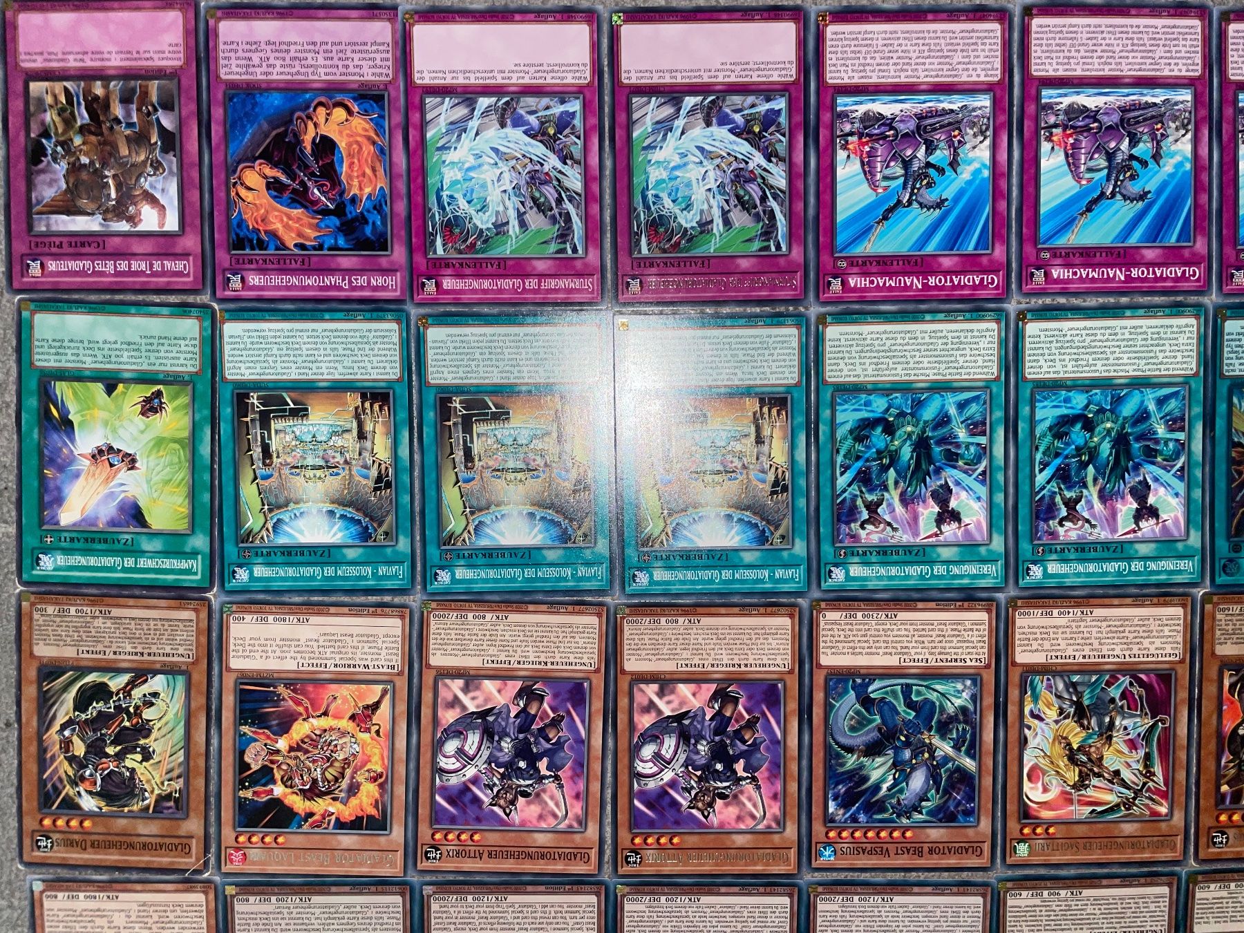 Yugioh Sammelbilder & Trading cards: YuGiOh Gladiatorungeheuer Deck – Neu (gemäss Beschreibung) aus Altstätten SG von ChangeMaker 4