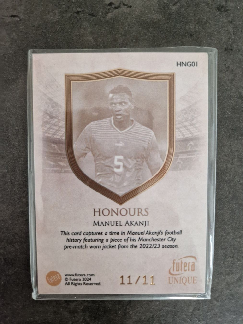 Carte collezionabili: Manuel Akanji /11 goldframe Patch – Nuovo (secondo la descrizione) da Seon venduto da Passion4SoccerCards 1