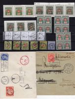 R2616  /  13 lettres / cartes + timbres TAXES