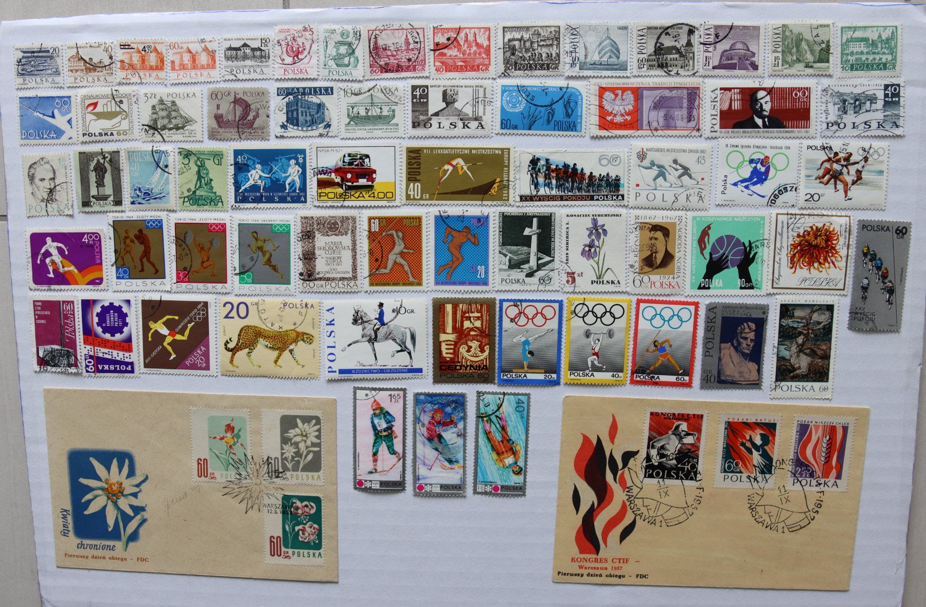 Tutti i francobolli: Briefmarken aus Polen – Usato da Oberentfelden venduto da lakipul