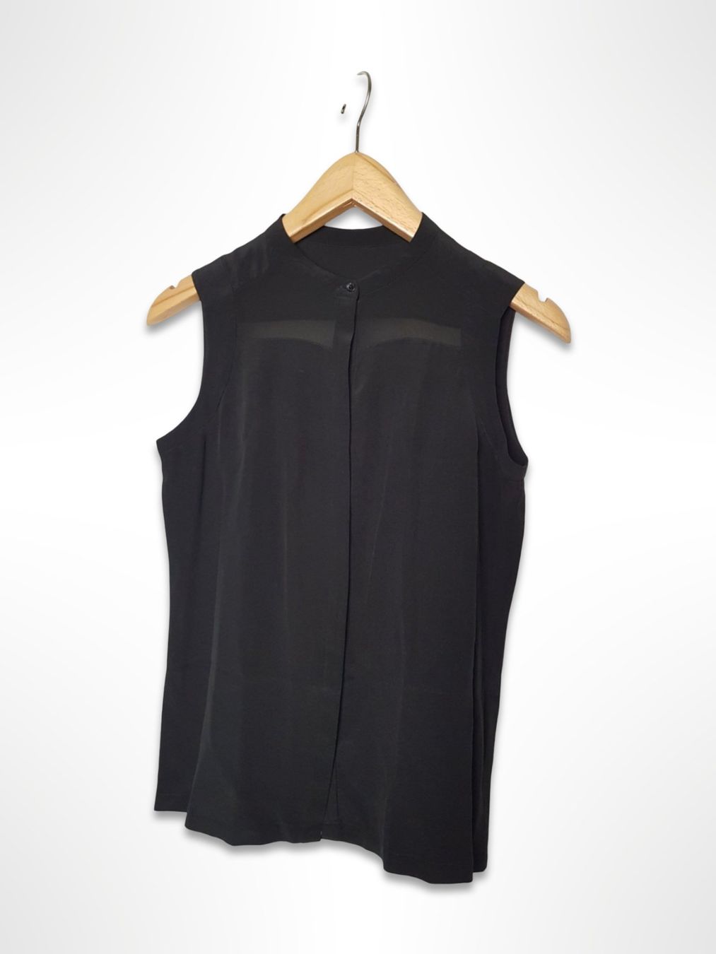 Mexx Camicette: MEXX Schwarze ärmellose Bluse – Usato da Suhr venduto da Restwert_Suhr