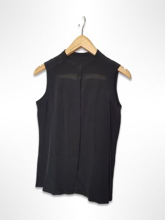 MEXX Schwarze ärmellose Bluse