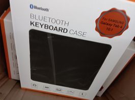 Bluetooth Tastatur Hülle für Samsung Galaxy Tab 10.1 QWERTY