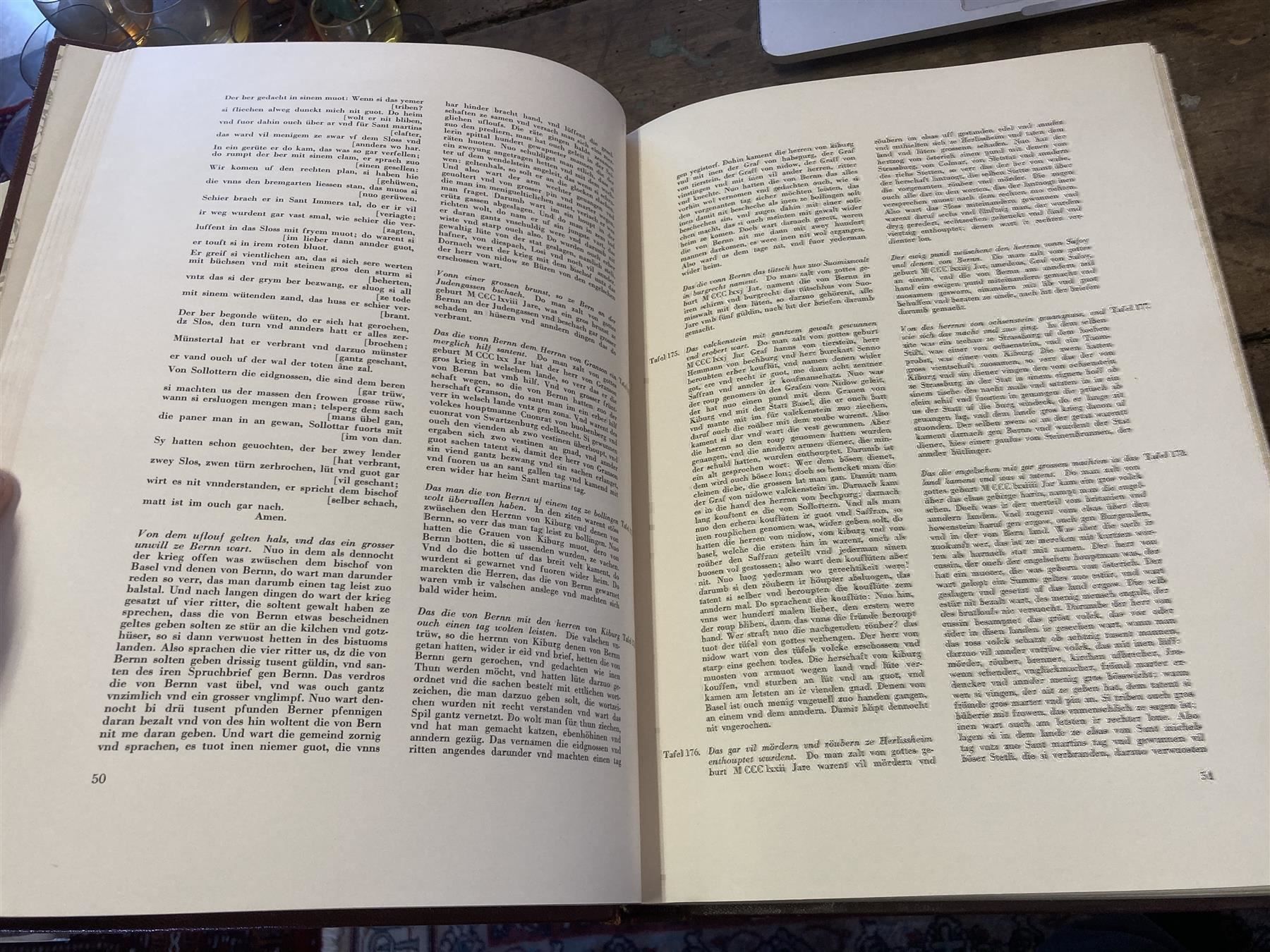 Libri: DIEBOLD-SCHILLING Spiezer Bilder Chronik – Usato da Bern venduto da Jwpm66 9