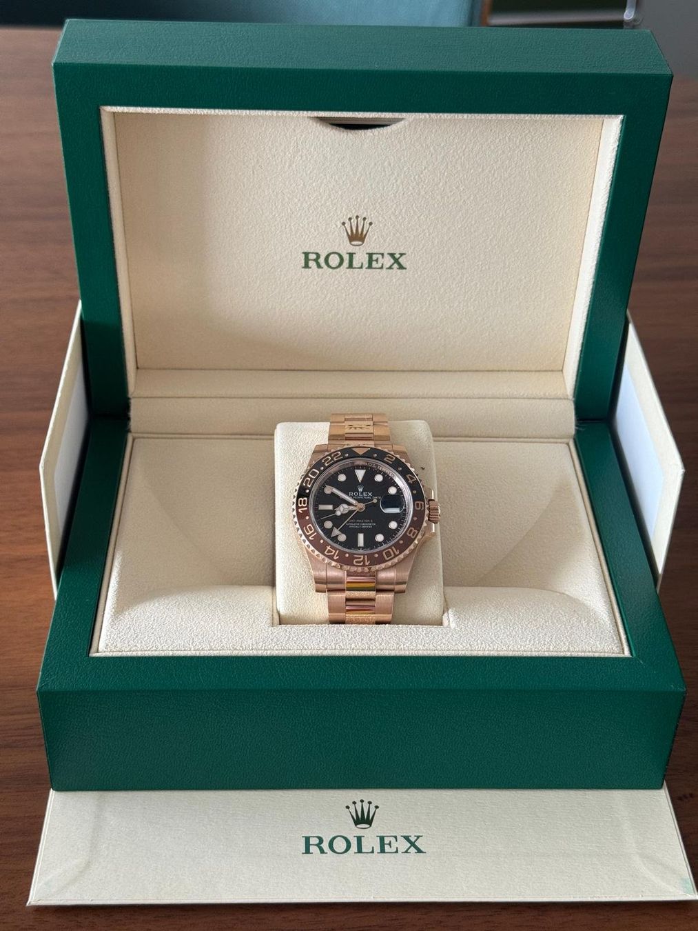 Rolex Uhren: Rolex GMT-Master II Roségold – Gebraucht aus Kloten von dermedic22