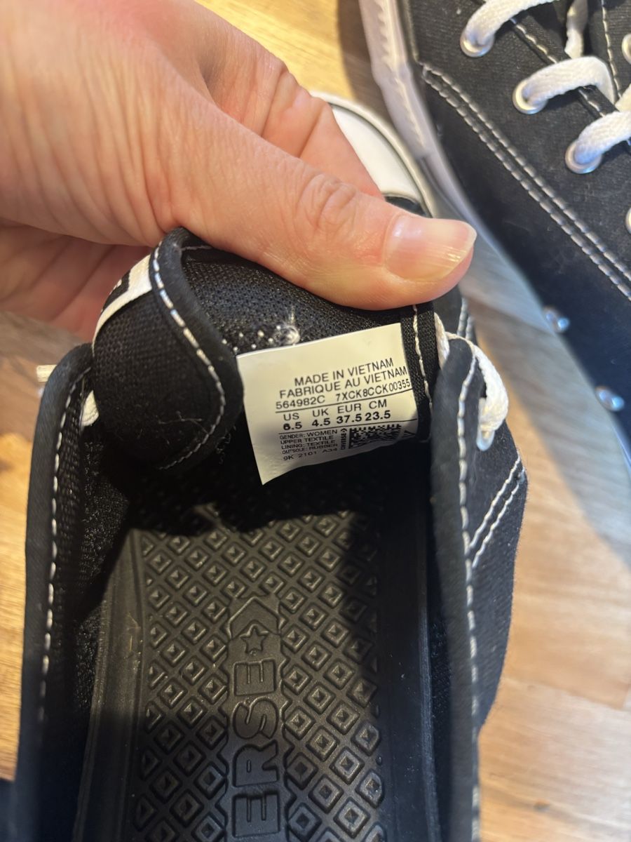 Converse Scarpe da donna: Schwarze Converse All Stars, Neu – Nuovo e nell'imballaggio originale da Bubikon venduto da Kim1993 1