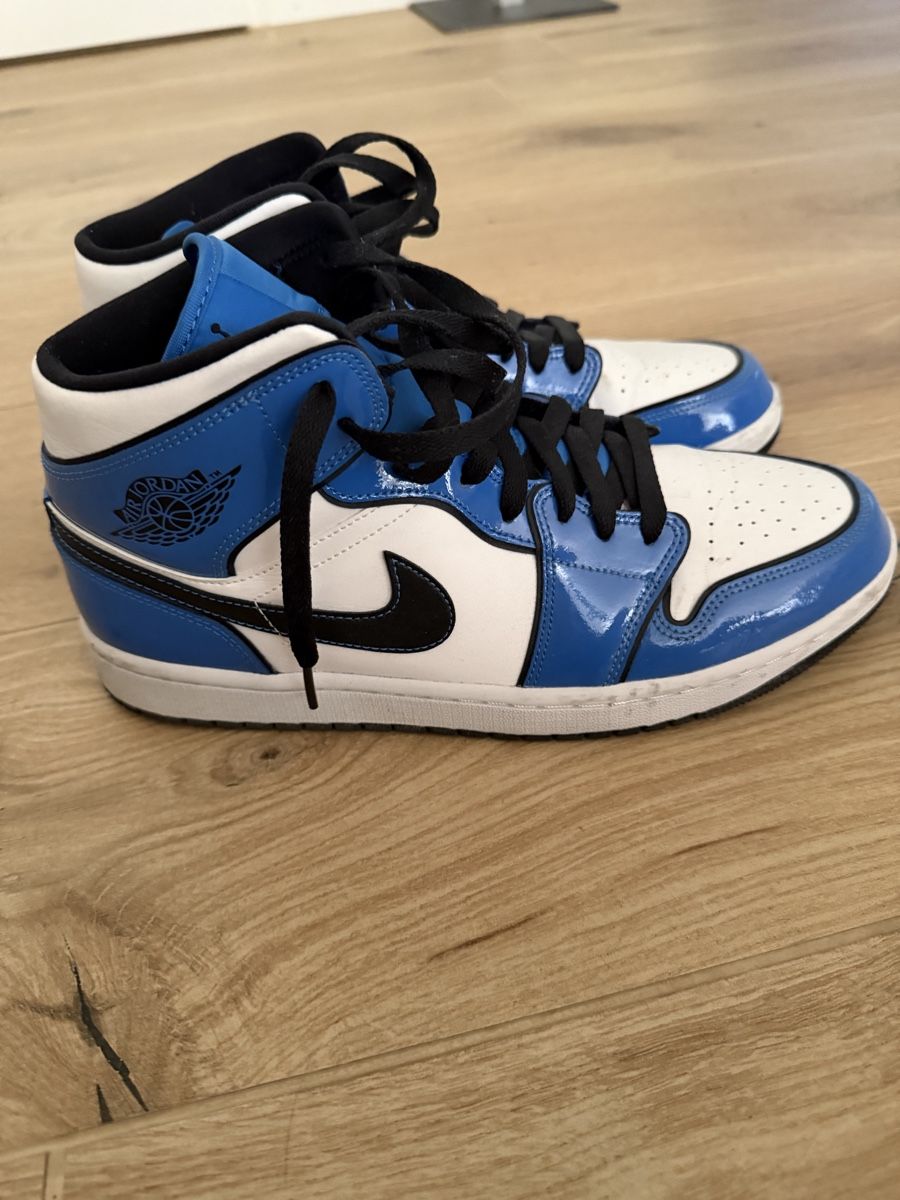 Jordan Chaussures hommes: Jordan 1 Mid Signal Blue – D'occasion à Erlenbach ZH par Mattia777 1