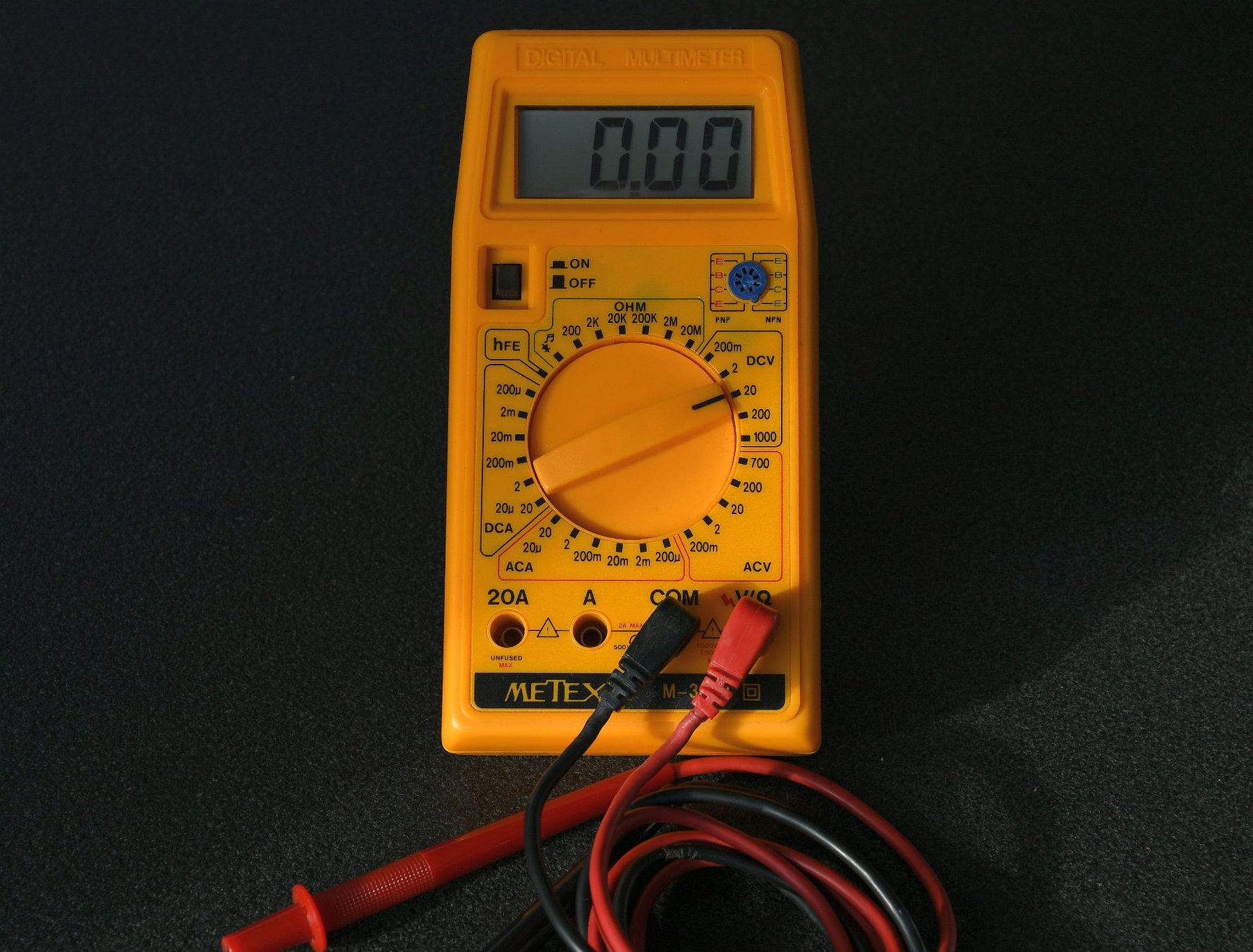 Messen: Digital Multimeter / Messgerät METEX M-3800 – Gebraucht aus Krummenau von