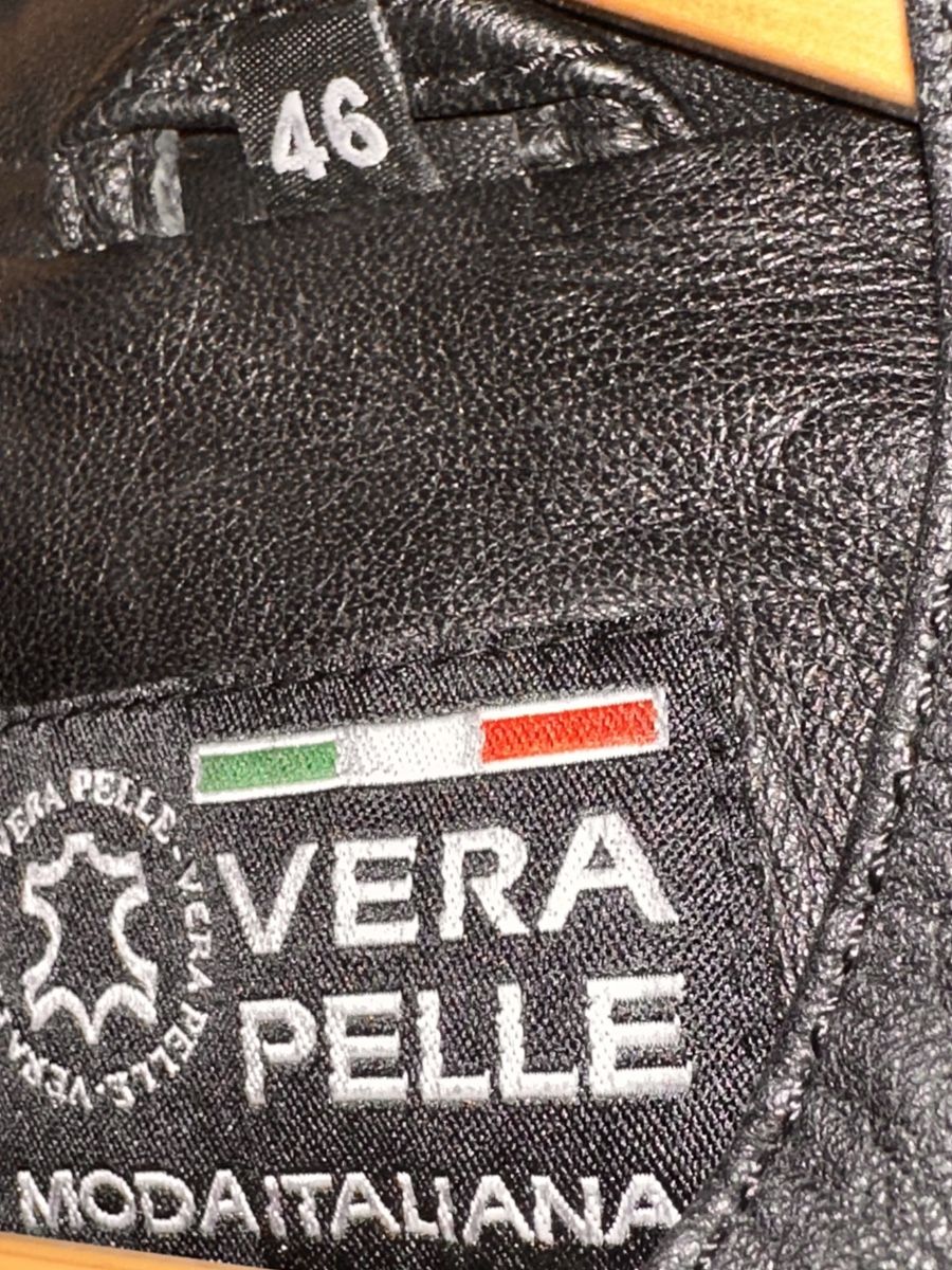 Vera Pelle Giacche: Leather Jacke Vera Pelle Gr.46 – Usato da Nesselnbach venduto da Vig0_al 3