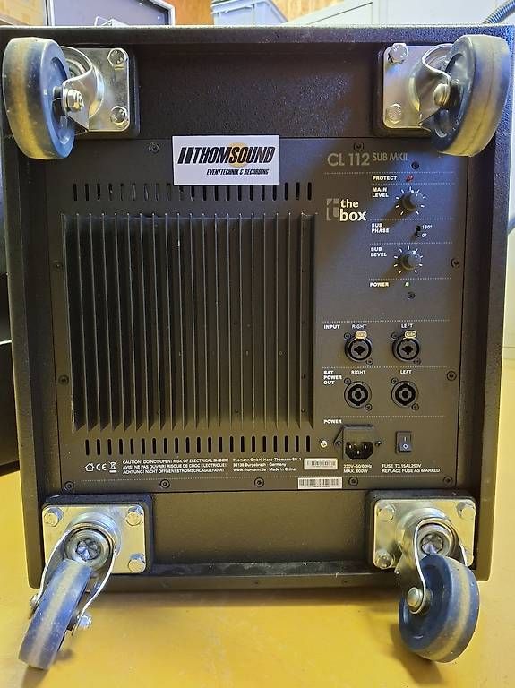 Casse acustiche: 2 x The Box CL112 SUB MKII – Usato da Oberdorf SO venduto da Solotech 1