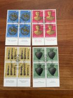 1972 P Patria  CH Erstag gest.Viererblock mit Tab  (K127)