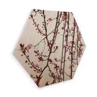 Hexagon Holz Mandelbaum 55x47cm (neu, UVP 89.90 Fr.)