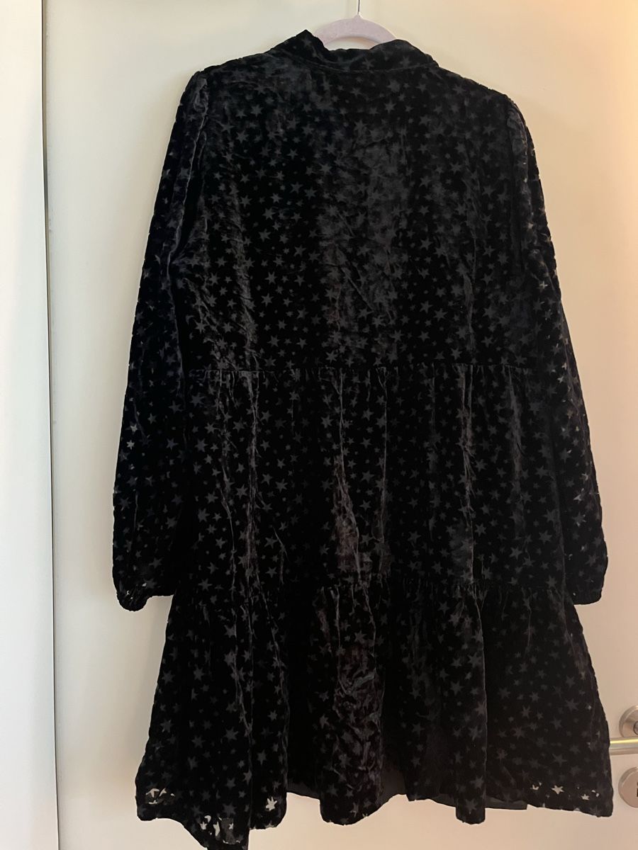 Vestiti: Elegantes Samt Kleid mit Sternenmuster  – Usato da Zürich venduto da Closetbesties 2