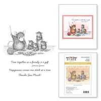 Stempelset House Mouse "Sew Sweet" von Spellbinders, NEU