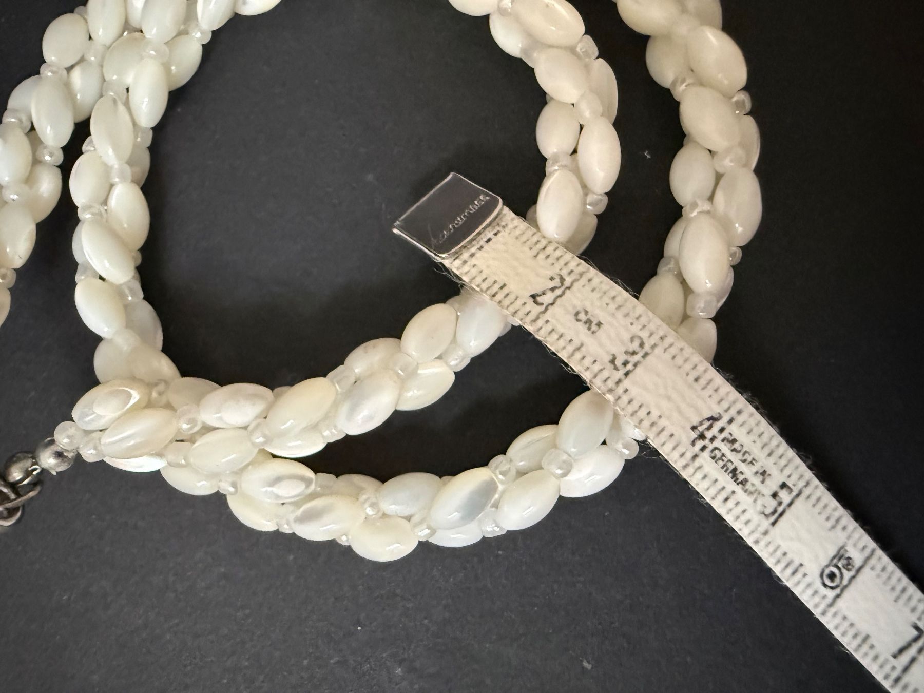Catenine: Vintage Perlmutt Kette – Usato da Spiegel b. Bern venduto da Rogger72 5