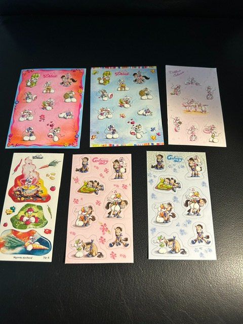 Sticker: Diddl/Diddlina/Galupy Sticker set 1 – Nuovo (secondo la descrizione) da Kloten venduto da Monkell