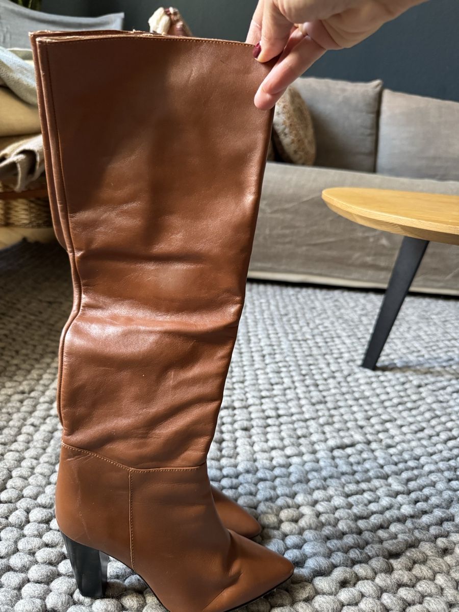 Maje Scarpe da donna: Bottes Majé en cuir cognac T.36 – Nuovo (secondo la descrizione) da Genève venduto da inf_2ggr 6