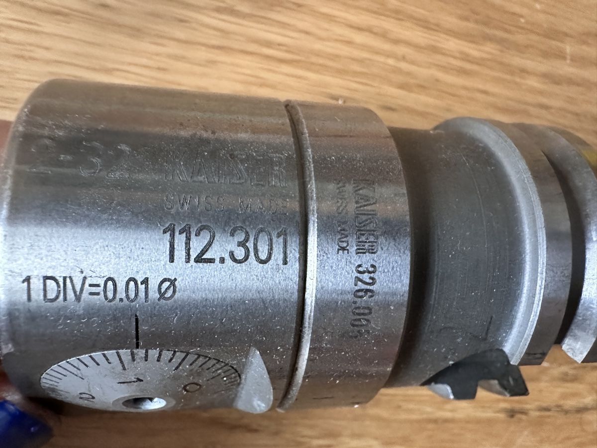 Kaiser Tutti gli attrezzi: Kaiser EWN 2-32 Boring Head 112.301 – Usato da Basel venduto da mad_q2sc 2