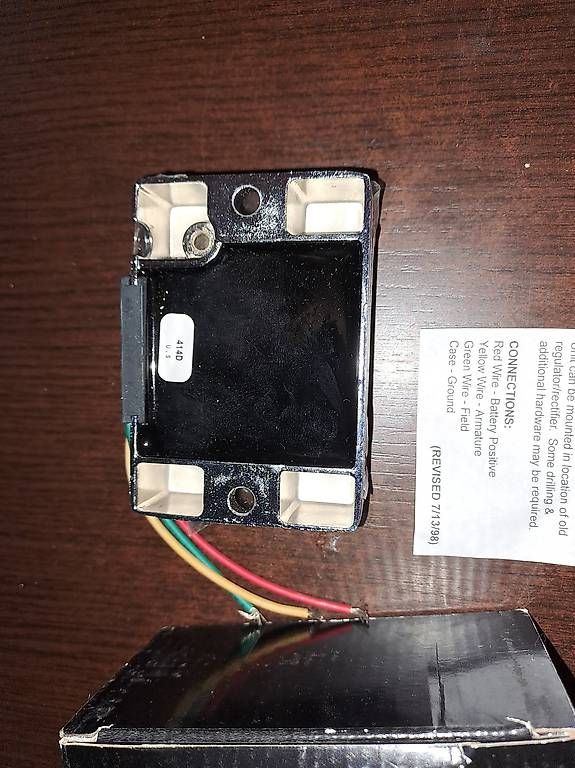 Elektronikbauteile: Harley: régulateur 6V pour anciennes Panhead ou Ironhead – Neu und originalverpackt aus Genève von Blowupster 3