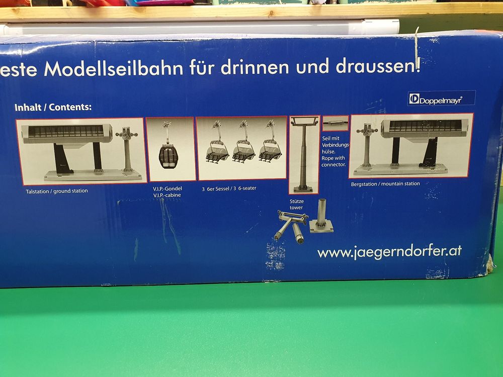 Jägerndorfer Elektrische Umlaufseilbahn Profi Set | Kaufen Auf Ricardo