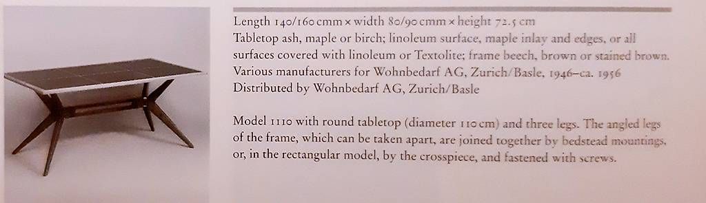 Tavoli: Esstisch "Modell 1000" von Hans Bellmann – Usato da Zürich venduto da RobstaPowell 2