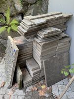 Terrassenplatten Granit und Beton gemischt guter Zustand