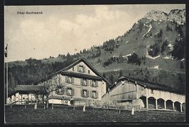 Gersau, Ober-Gschwend, Almhof mit Famili