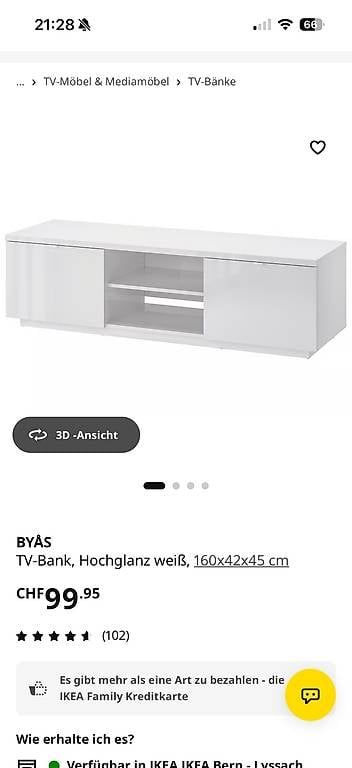 Ikea TV Möbel: TV Möbel zu verschenken – Gebraucht aus Bern von Chiara__ 2