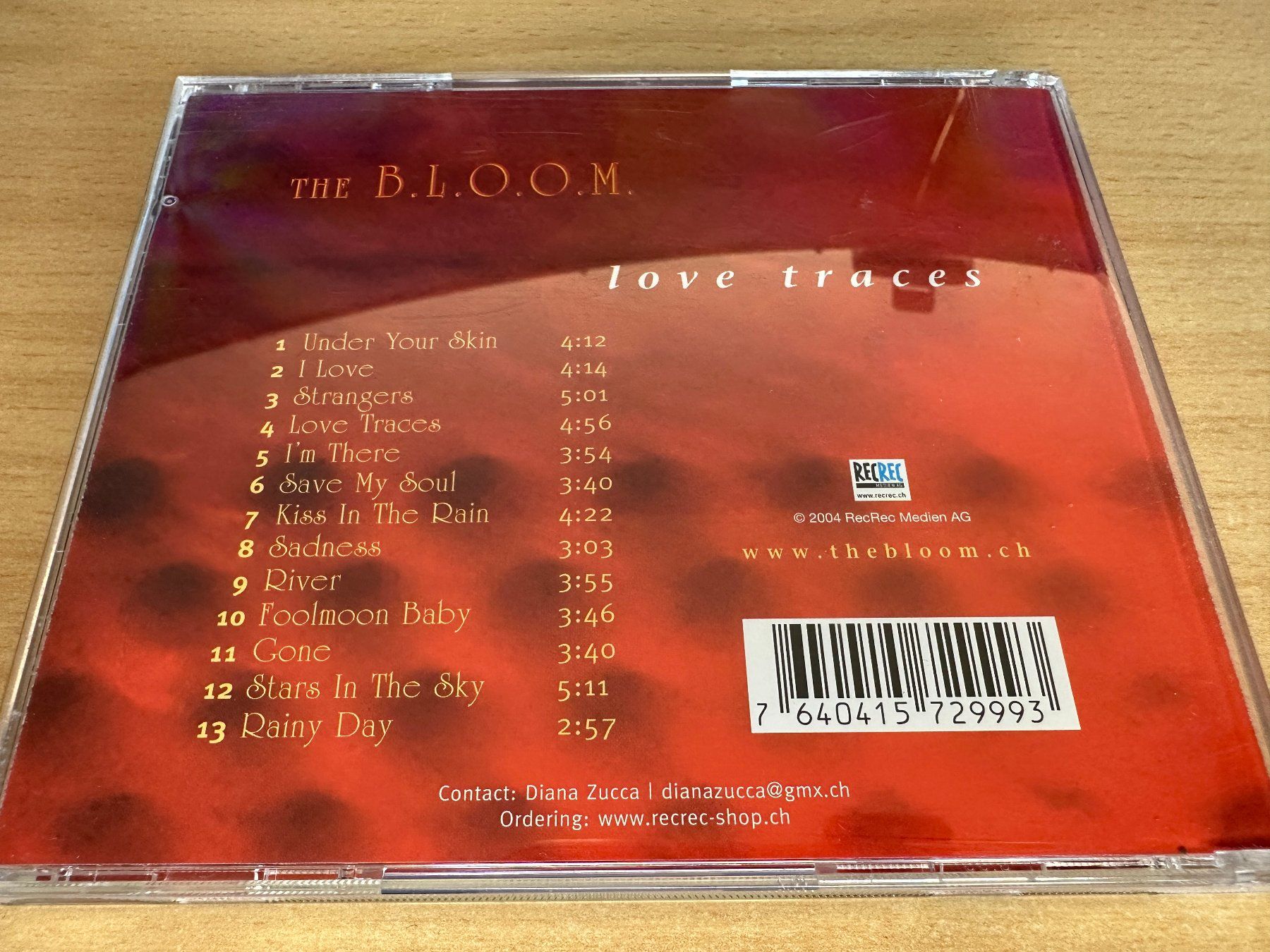 CDs: The B.L.O.O.M. – Love Traces – Gebraucht aus Rikon im Tösstal von Alpenmutz 1