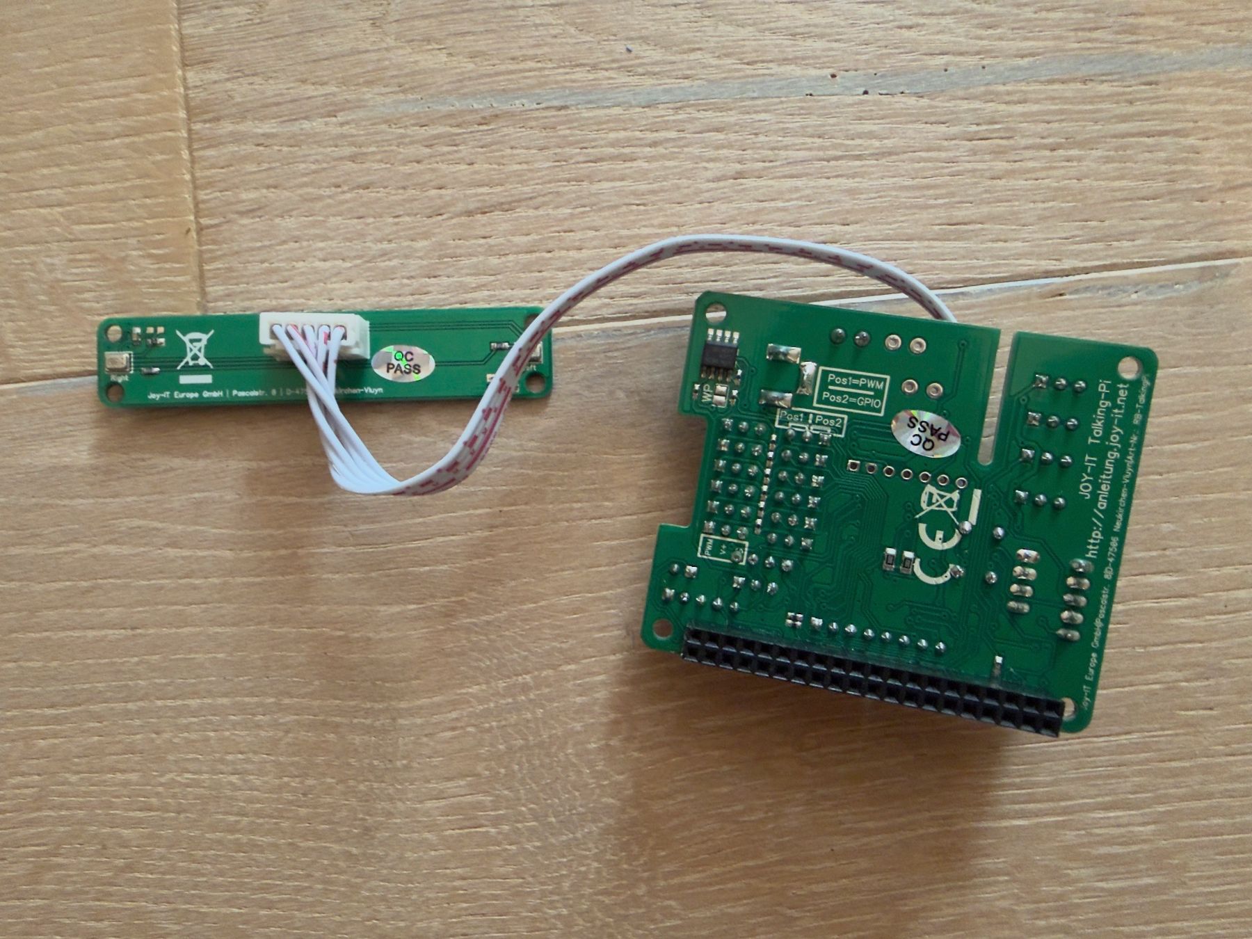 Raspberry Pi Componenti elettronici: Raspberry-Pi-Audio-HATs: ReSpeaker & Joy-IT Talking-Pi, 4-tl – Usato da Uster venduto da q1w2e3 3