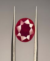 Ab 1 Fr. - 5.65 ct natürl. Rubin Edelstein mit Zertifikat