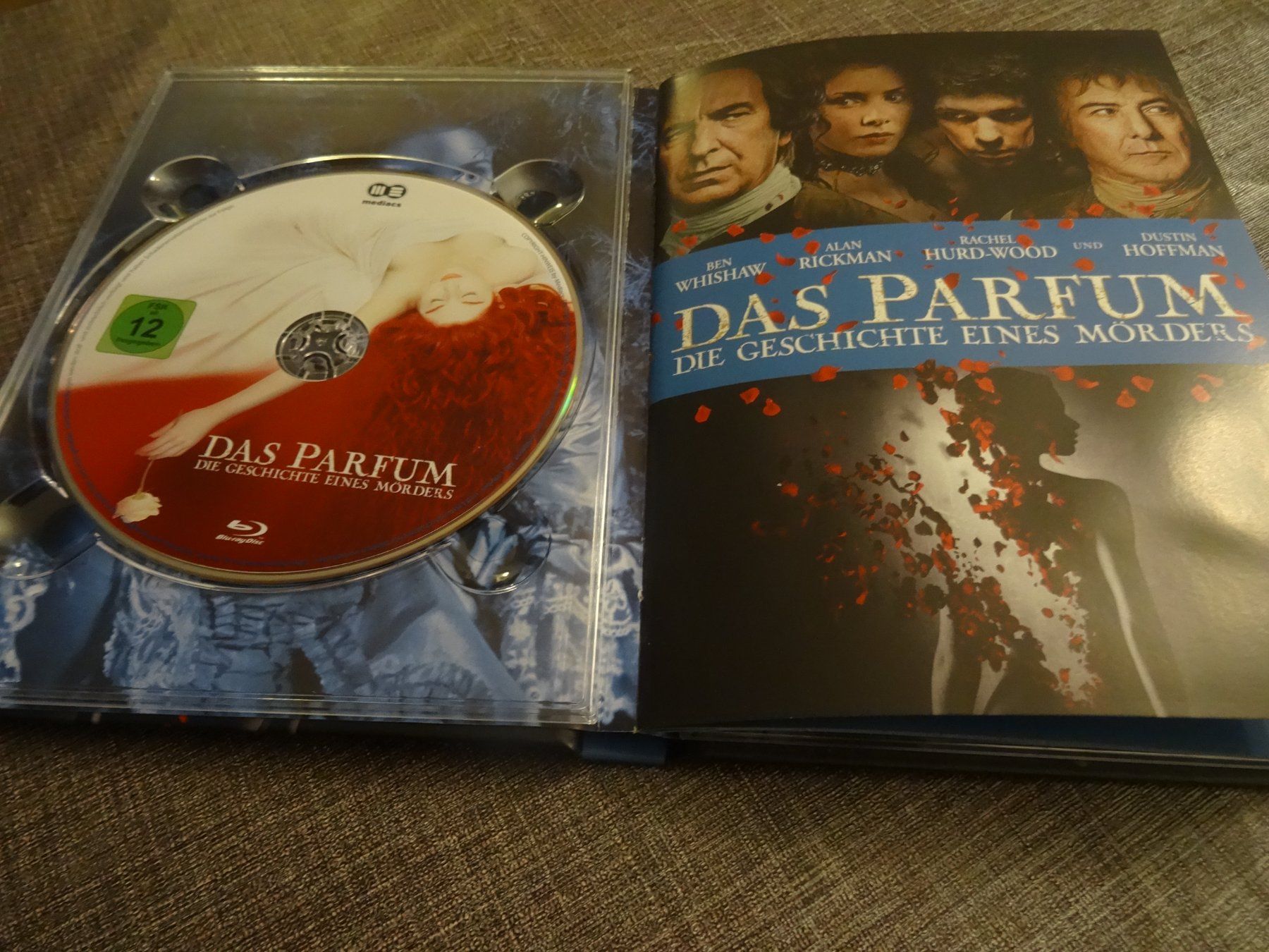 Tutti i DVDs: Blu-ray Das Parfum Die Geschichte eines Mörders gebraucht – Usato da Olten venduto da Disc-Verkauf 1