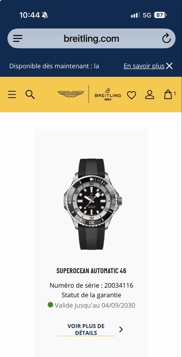 Breitling Orologi: Breitling super océan 46 mm – Usato da Sion venduto da Johan8899 4