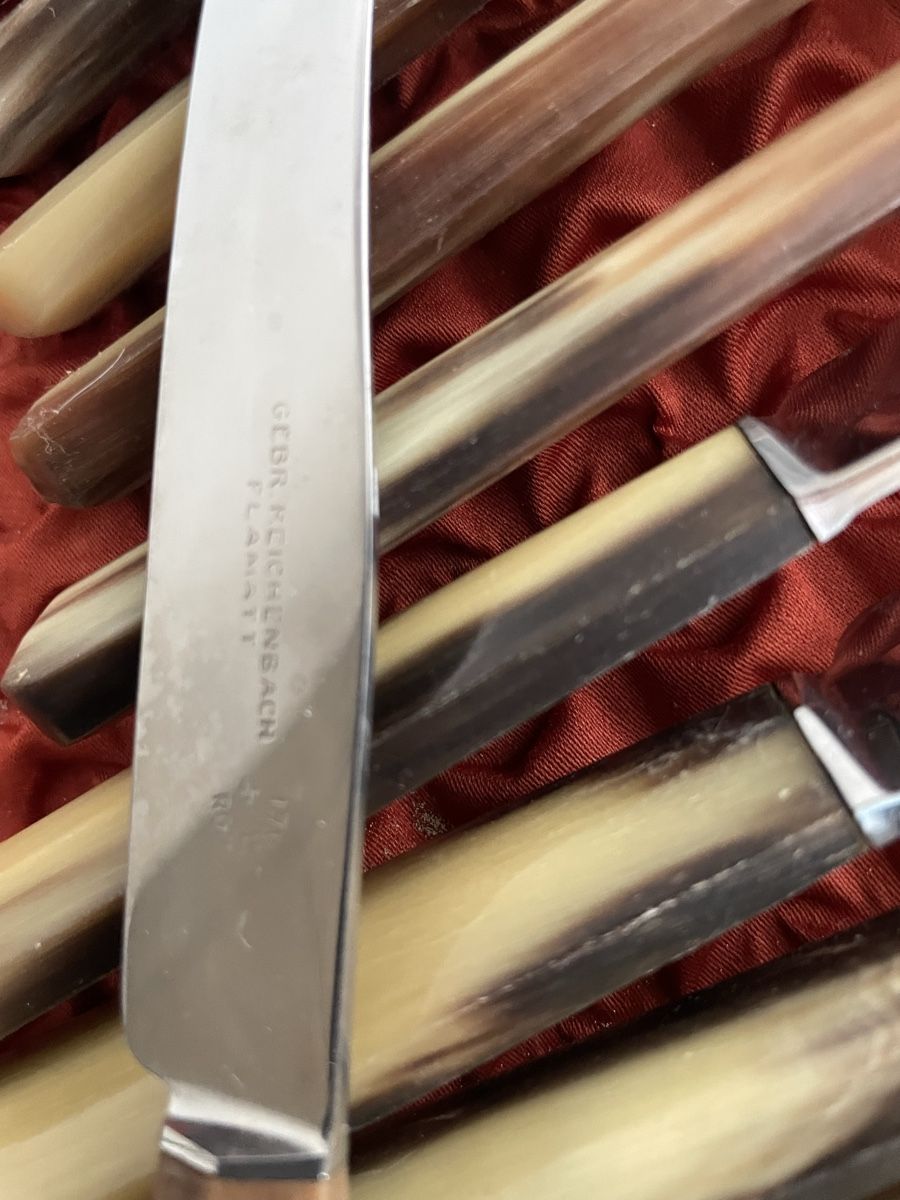 Bestecksets: 12 Messer Reichenbach Flamatt – Gebraucht aus düdingen von Kaunakakai 1