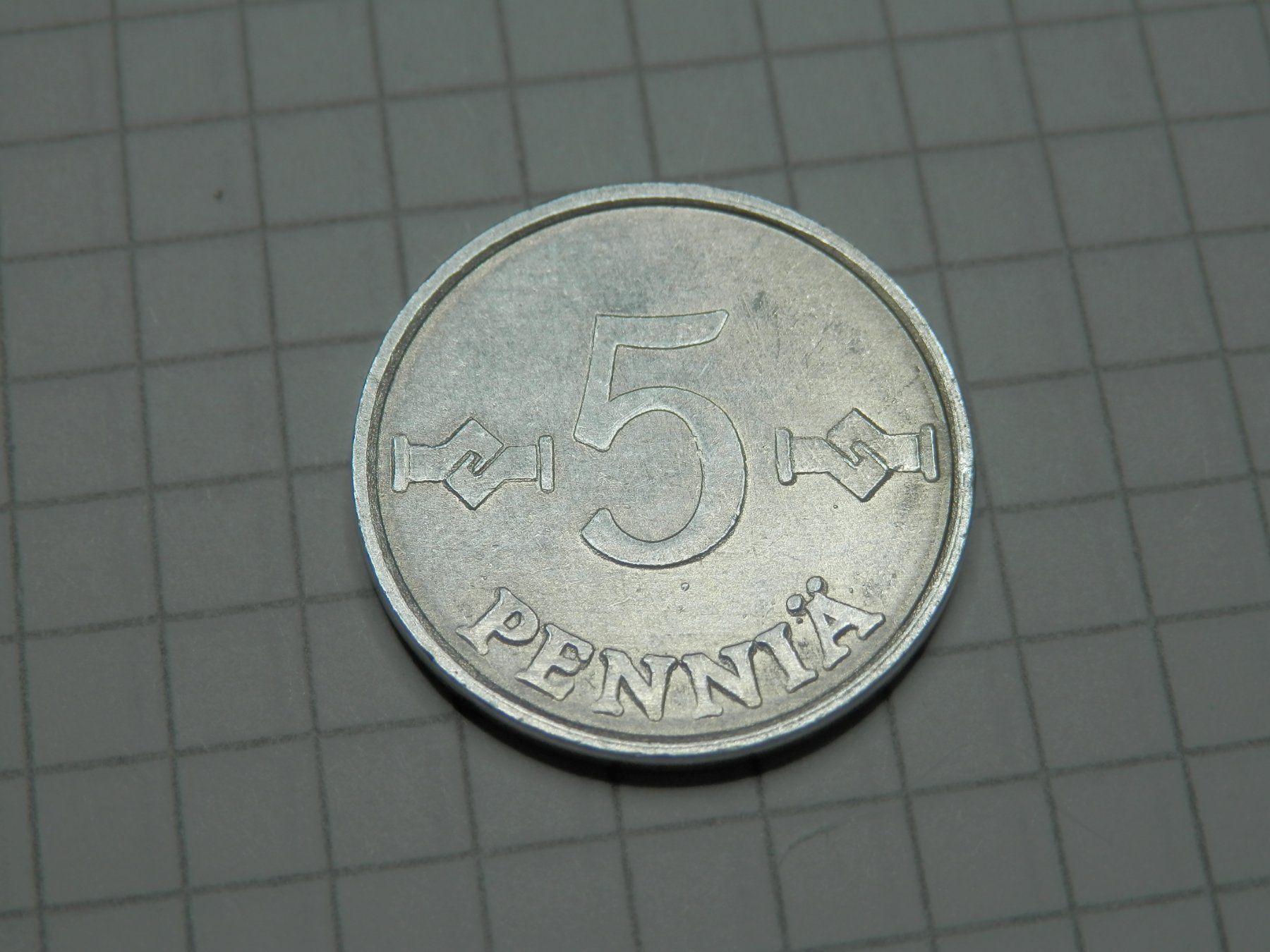 Alle Münzen: Finnland 5 Penny, 1980 – Gebraucht aus Weiach von weiach81 1