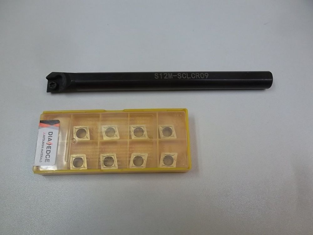 Confezione da 5 supporti per barra di alesatura SCLCR09 con inserti