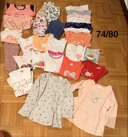 Lotto bambina 74/80