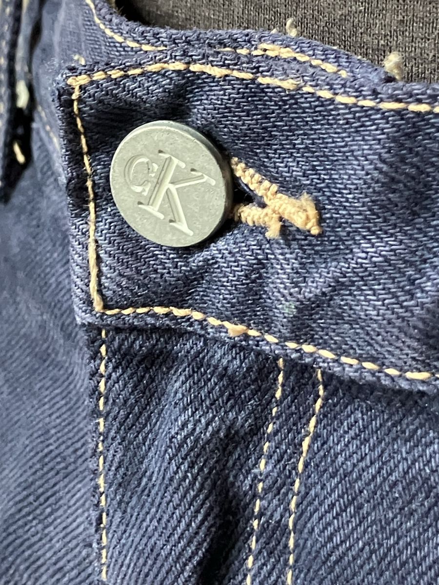Calvin Klein Jeans: Jeans bleu vintage - CALVIN KLEIN – Usato da Genève venduto da sunflower.vintage 6
