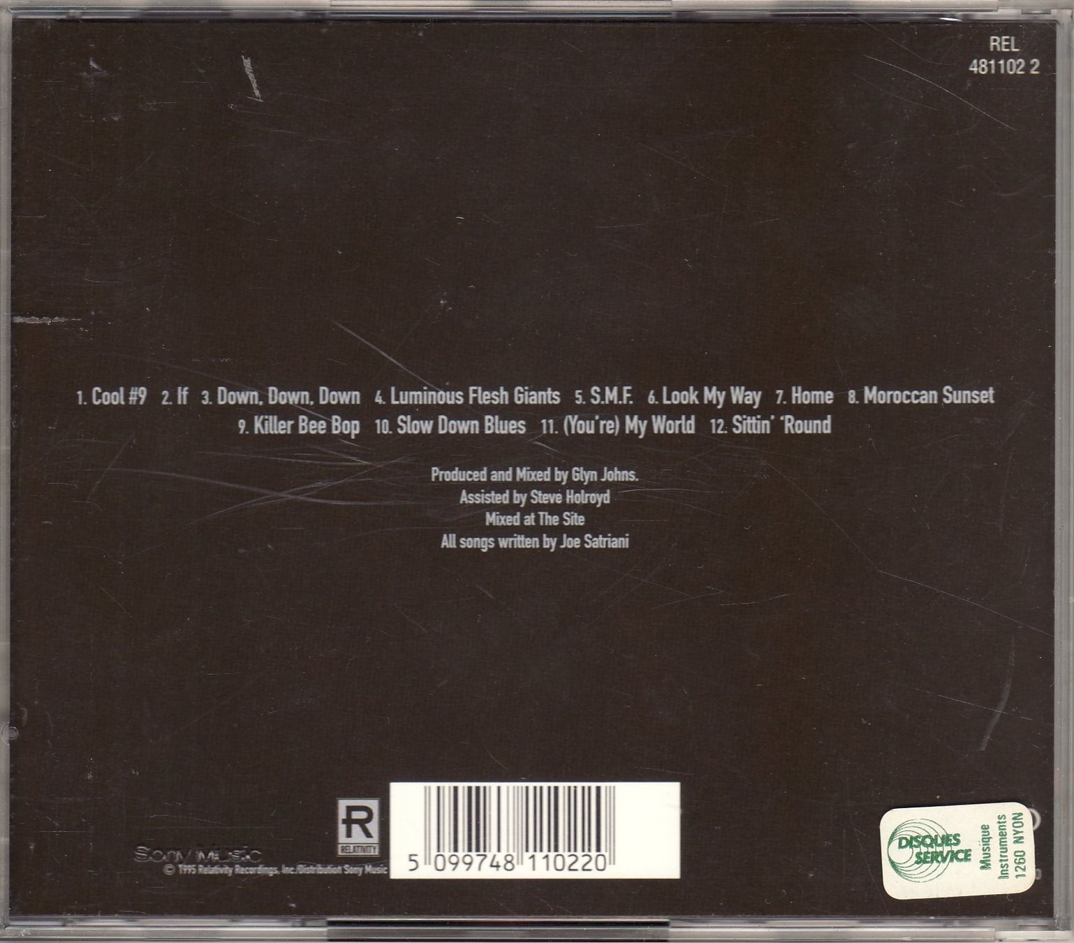 CD: Joe Satriani  Joe Satriani – Nuovo (secondo la descrizione) da Boussens venduto da catfood01 1