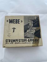 WEBE Strumpfstopf-Apparat, Vintage, OVP