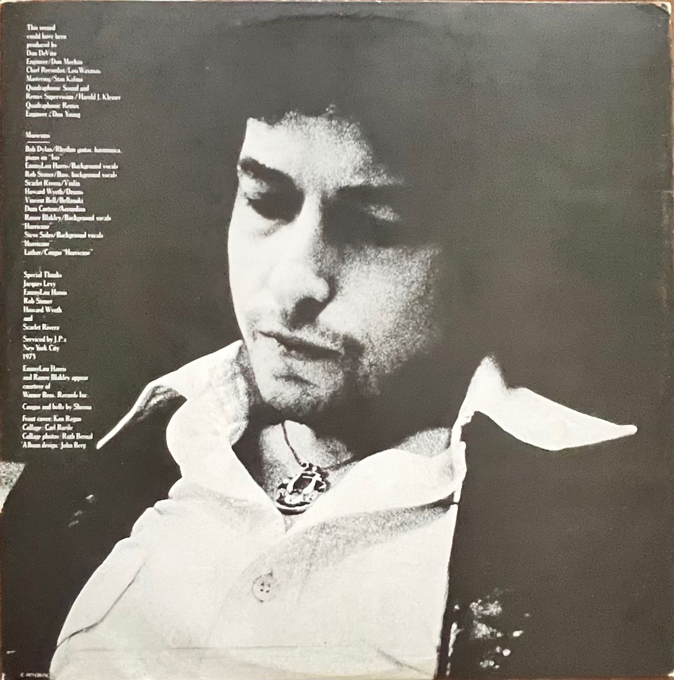 Schallplatten: BOB DYLAN - DESIRE - Vinyl LP – Gebraucht aus Horw von Belowzero0 3