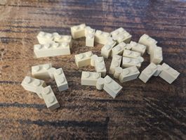 lego 3830c01 lot de 14 pièces Tan Hinge Brick 1 x 4 Swivel