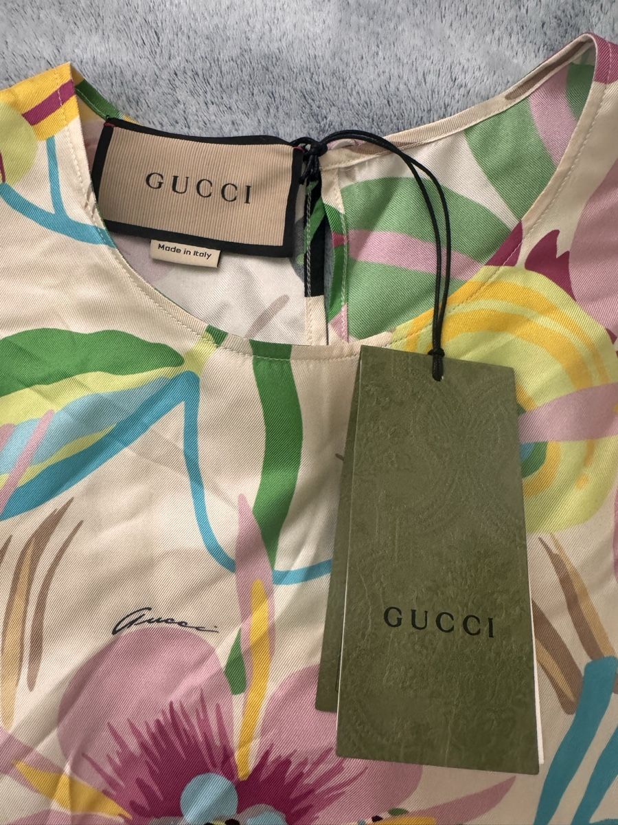 Gucci Camicette: Gucci 100% Seide Bluse Gr.46/XL – Nuovo e nell'imballaggio originale da Pfäffikon SZ venduto da EMMA0111 4