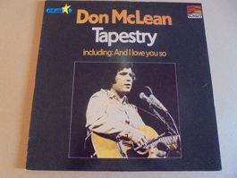 Don McLean " Tapestry " LP Hollande 1972 (VG/VG+)