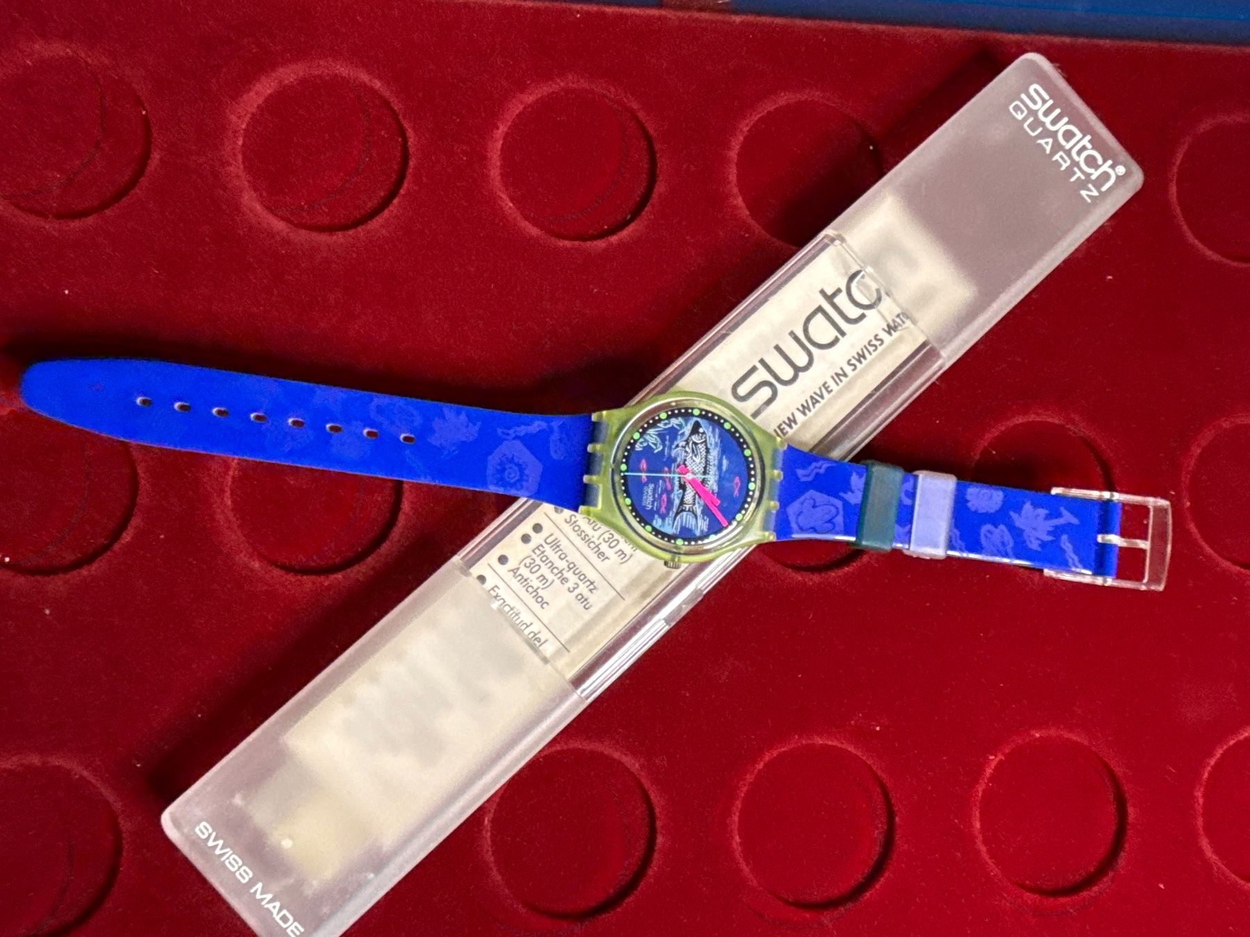 Swatch Orologi: Swatch 1991 ungetragen – Nuovo (secondo la descrizione) da Pfeffingen venduto da Allhandelklgwatches 1