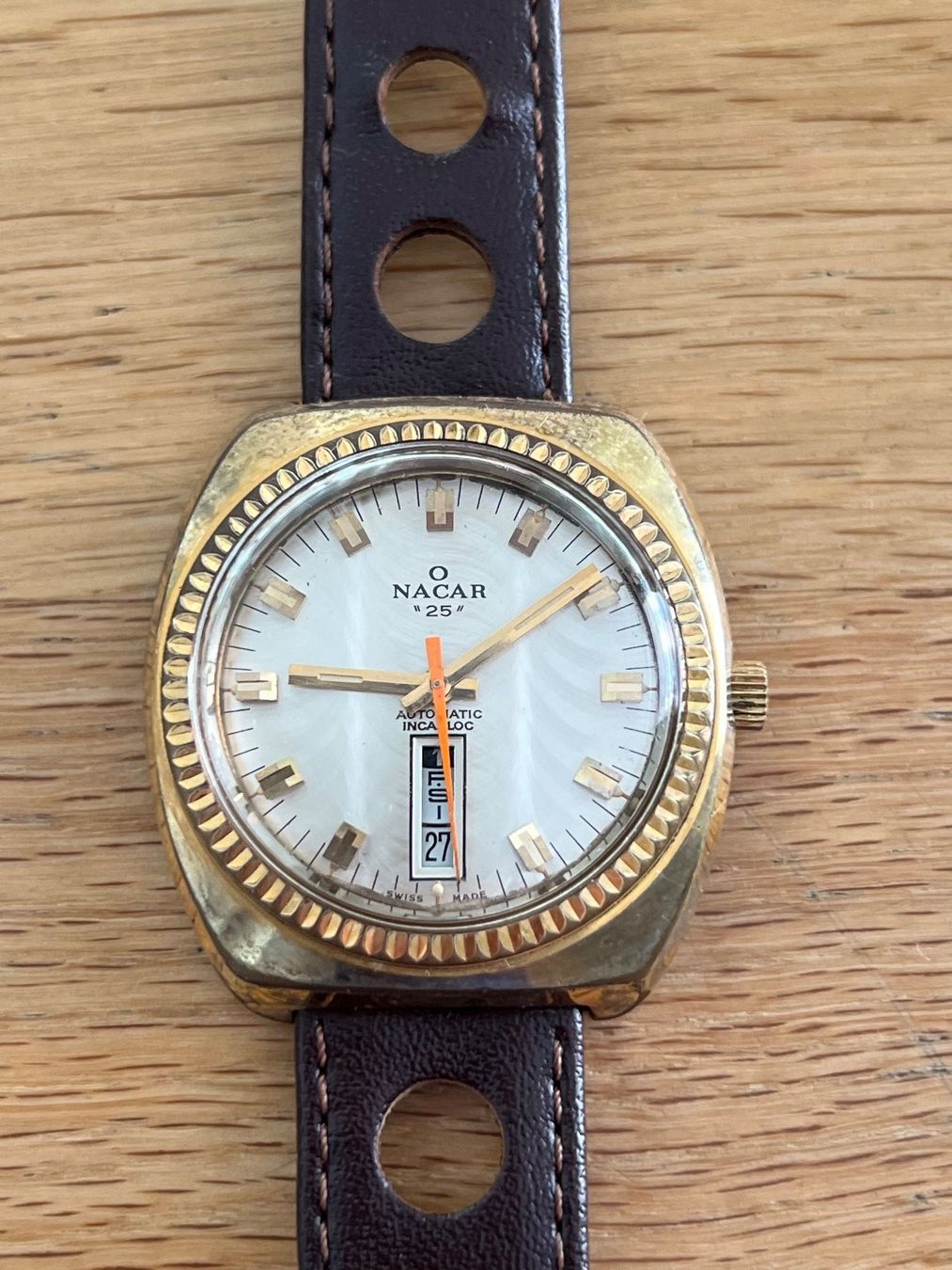 Swiss Orologi: MONTRE AUTOMATIQUE NAAR 25 – Usato da Vevey venduto da tono62
